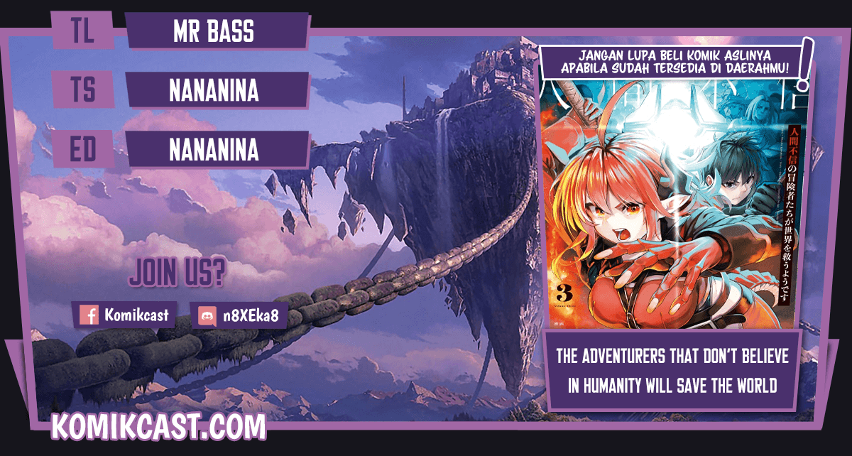 The Adventurers That Don’t Believe In Humanity Will Save The World (Ningen Fushin no Boukenshatachi ga Sekai o Sukuu Youdesu)
